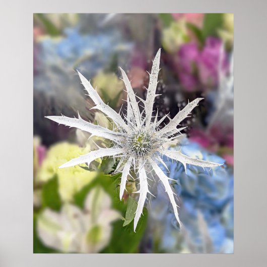 Einzigartiges Blume-Poster Poster (Vorne)