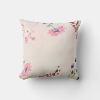 Einzigartiges Blumendesign Kissen