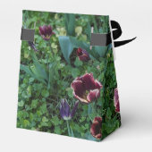 Einzigartiges Blumenfoto Geschenkschachtel (Rückseite)