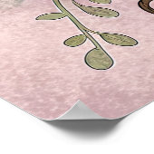 Einzigartiges Bohemisches Sonnenmoon-Poster, Blume Poster (Ecke)