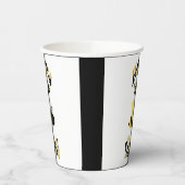 Einzigartiges Bumblebedoodle Personalisiert Zeichn Pappbecher (Links)