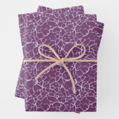 Einzigartiges Burgundy Neuron & Neuronale Faserdes Geschenkpapier Set (Beispiel)