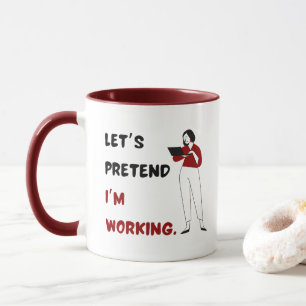 Einzigartiges Bürogeschenk mit lustigem Zitat für  Tasse