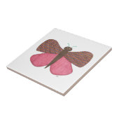 Einzigartiges Butterfly Art Tile-Erin Brie Keramik Fliese (Seite)