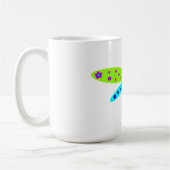 Einzigartiges Cartoon-Comic mit Anthro-Zeichen Kaffeetasse (Links)