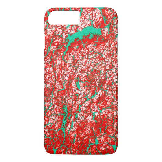 Einzigartiges, Cool rosa, Abstraktes Muster Case-Mate iPhone Hülle (Rückseite)