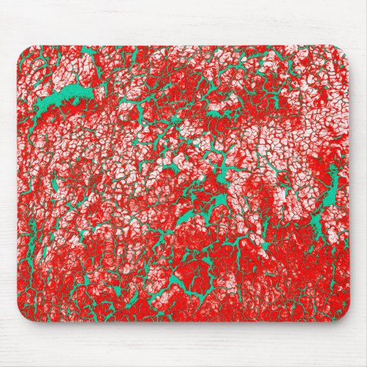 Einzigartiges, Cool rosa, Abstraktes Muster Mousepad (Vorne)