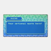 Einzigartiges Cooles Retro-Gaming Schreibtischunterlage (Vorderseite)