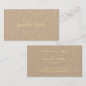 Einzigartiges Cooles Schlichtes Berufliches attrak Visitenkarte (Vorne/Hinten)