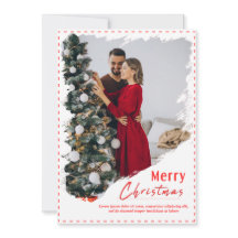 Einzigartiges Couple Foto Frohe Weihnachten