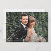 einzigartiges Dankeschön beim Schreiben einer Hoch Dankeskarte (Vorderseite)