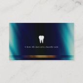 Einzigartiges Dental | Medizinisch Visitenkarte (Rückseite)
