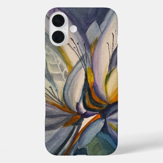 Einzigartiges Design, abstrakte Farben, Blumen Case-Mate iPhone Hülle (Rückseite)