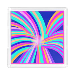 Einzigartiges Design Acryl Tablett