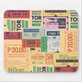 Einzigartiges Design Alte Cenima Eintrittskarten R Mousepad (Vorne)