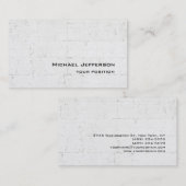 Einzigartiges Design Beruflich Visitenkarte (Vorne/Hinten)