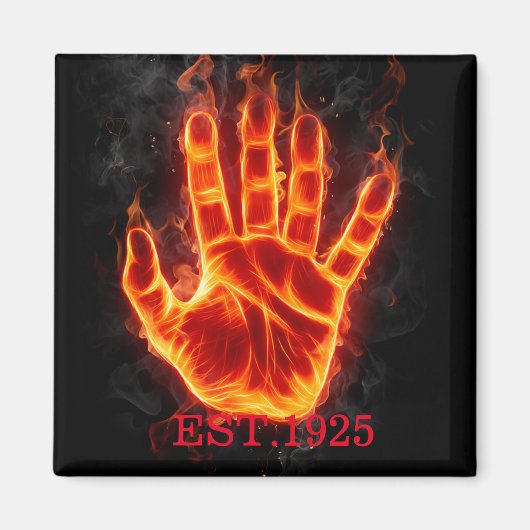 Einzigartiges Design, das die Hand mit coolem Gesc Magnet (Vorne)