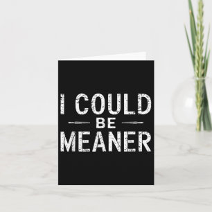 Einzigartiges Design, das ich für Männer Gemeiner Karte