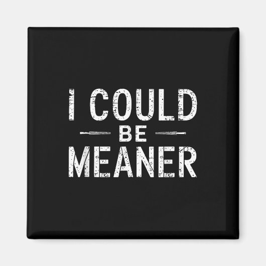 Einzigartiges Design, das ich für Männer Gemeiner  Magnet (Vorne)
