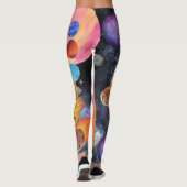 Einzigartiges Design des Universums l Moderner Wel Leggings (Rückseite)