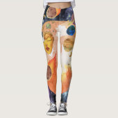 Einzigartiges Design des Universums l Moderner Wel Leggings (Vorderseite)