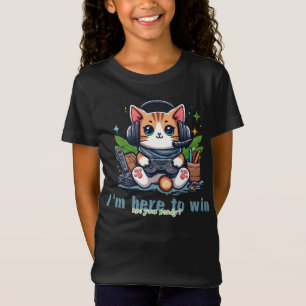 Einzigartiges Design einer niedlichen Katze beim S T-Shirt