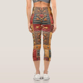 Einzigartiges Design Frauen Leggings (Rückseite)