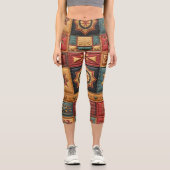 Einzigartiges Design Frauen Leggings (Vorderseite)