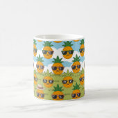 Einzigartiges Design für Ananas Kaffeetasse (Mittel)