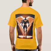 Einzigartiges Design für Männer Tshirt (Rückseite)