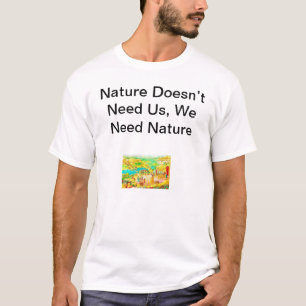 einzigartiges Design für nachhaltige Erde T-Shirt