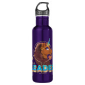 Einzigartiges Design "I m a Leader" Edelstahlflasche (Vorderseite)