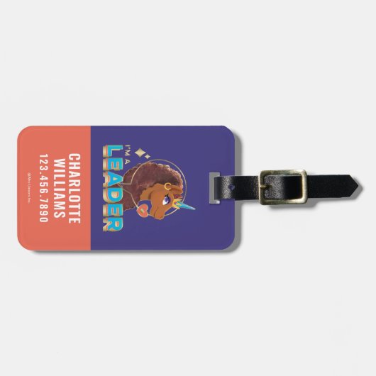 Einzigartiges Design "I m a Leader" Gepäckanhänger (Vorderseite horizontal)