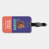 Einzigartiges Design "I m a Leader" Gepäckanhänger (Rückseite horizontal)