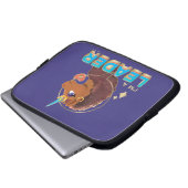 Einzigartiges Design "I m a Leader" Laptopschutzhülle (Vorne Knopf)