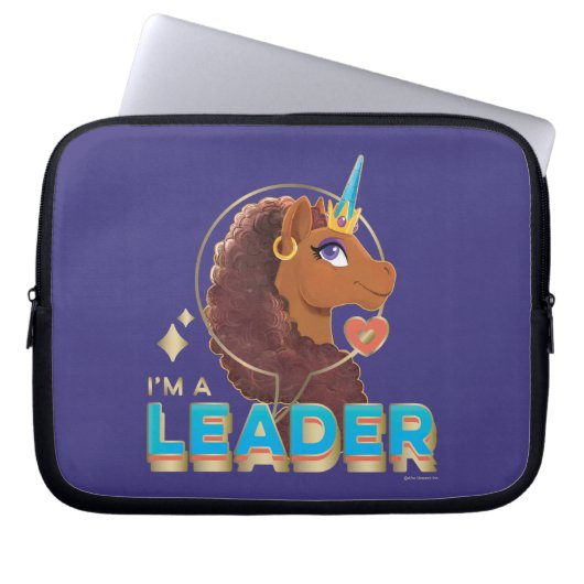 Einzigartiges Design "I m a Leader" Laptopschutzhülle (Vorderseite)