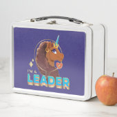 Einzigartiges Design "I m a Leader" Metall Brotdose (Beispiel)