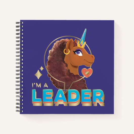 Einzigartiges Design "I m a Leader" Notizblock (Vorderseite)