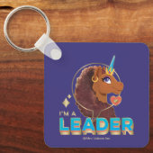 Einzigartiges Design "I m a Leader" Schlüsselanhänger (Vorderseite)