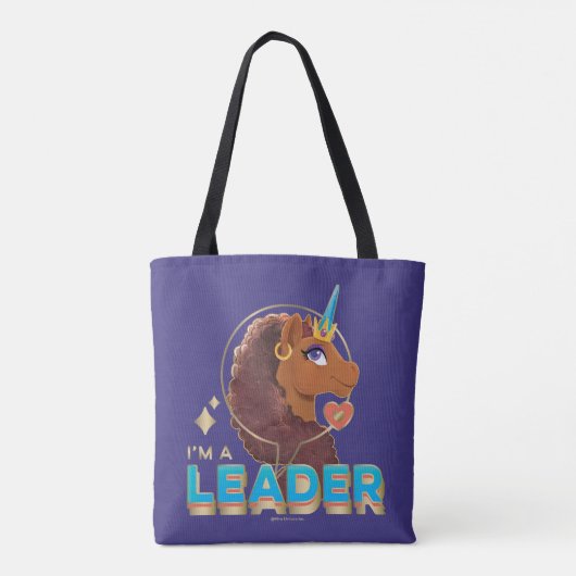 Einzigartiges Design "I m a Leader" Tasche (Rückseite)