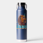 Einzigartiges Design "I m a Leader" Trinkflasche (Vorne)