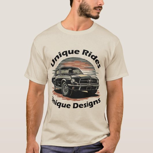 Einzigartiges Design T-Shirt (Vorderseite)