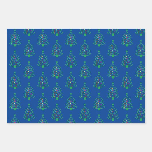 Einzigartiges Design Weihnachtsbaumdekoration Orna Geschenkpapier Set (Vorderseite 2)