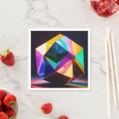 "Einzigartiges Designpapier Napkins" Serviette (Beispiel)