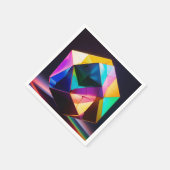 "Einzigartiges Designpapier Napkins" Serviette (Ecke)