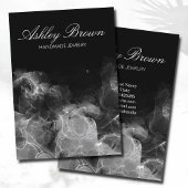 Einzigartiges Display für handgefertigte Schmuckst Visitenkarte