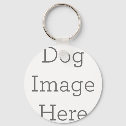 Kreisförmiger Schlüsselanhänger aus Metall, 5,08cm (Vorderseite)