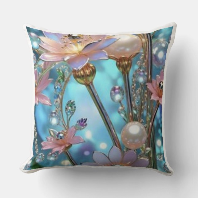 Einzigartiges Drehkissen Kissen (Vorderseite)