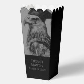 Einzigartiges Eagle Abschluss Popcorn Gastgeschenk Geschenkschachtel (Rückseite)