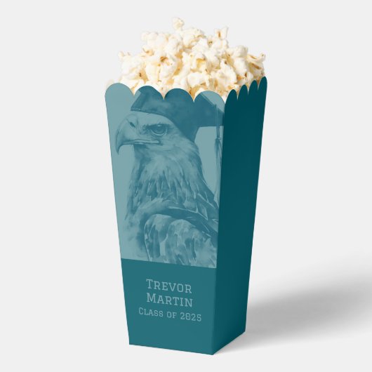 Einzigartiges Eagle Abschluss Popcorn Gastgeschenk Geschenkschachtel (Geplatzt)
